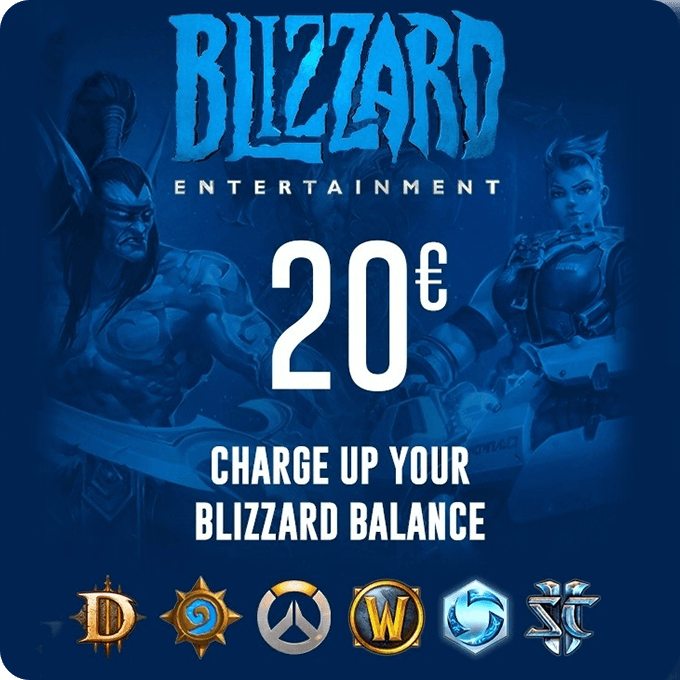 Battle Net – Blizzard gift card (US) $20